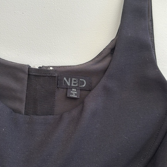 New NBD Revolve black corset crop top XS - Picture 4 of 9